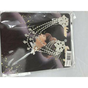 Starburst jeweled hair accent NIP